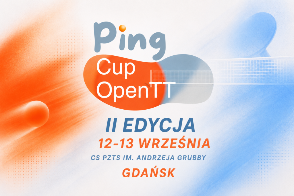 Hala CS PZTS im. A. Grubby areną II. Ogólnopolskiego Turnieju Tenisa Stołowego „Ping Cup OpenTT”